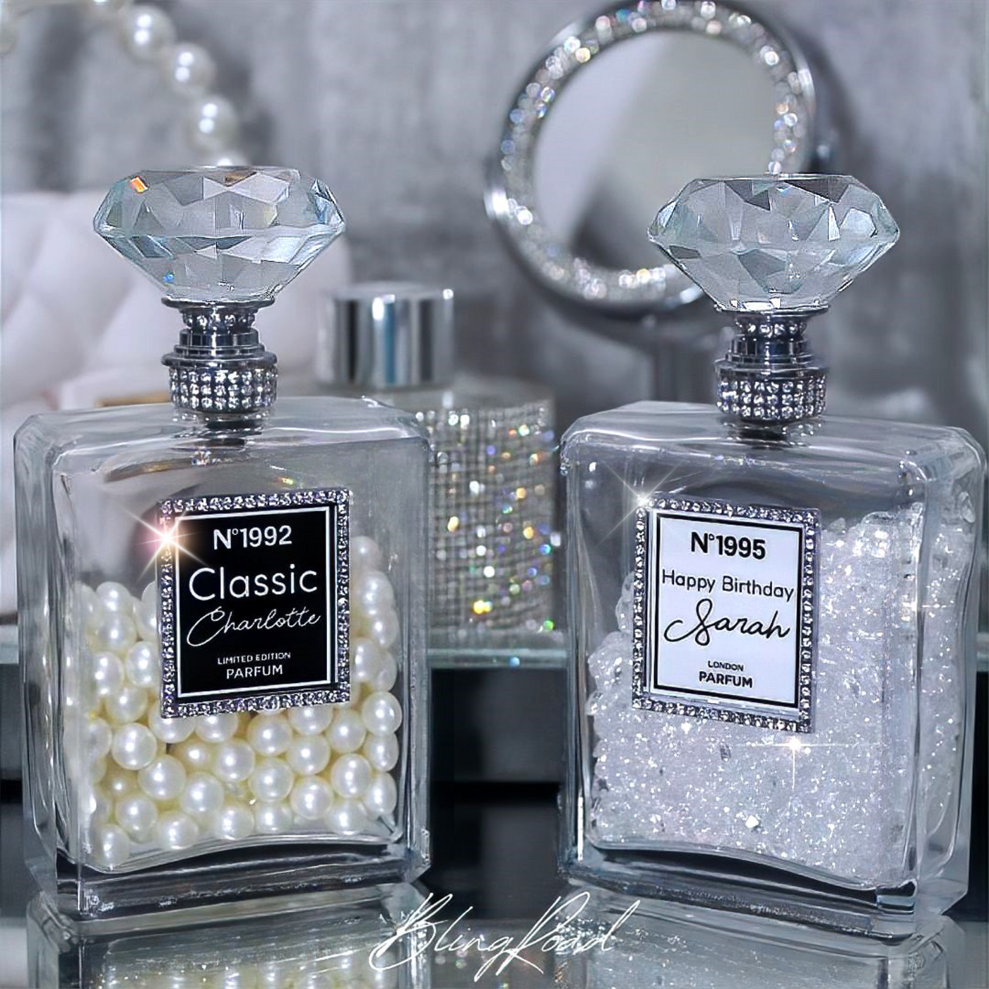 Custom Bling Decor Bottle