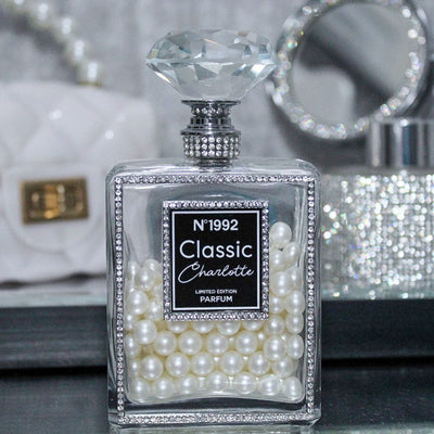 Custom Pearl Glam Decor Bottle